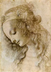 Tête féminine de profil